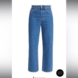 Levis Strauss Ribcage Straight Ankle